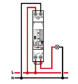 Interrupteur horaire électromécanique pour chauffe eau