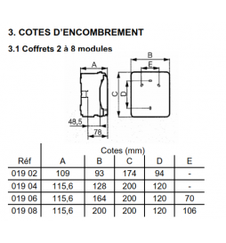 Legrand - Disjoncteur AUTO courbe D 20A DNX3 - Ph+N - 1M - Réf : 406810 -  ELECdirect Vente Matériel Électrique
