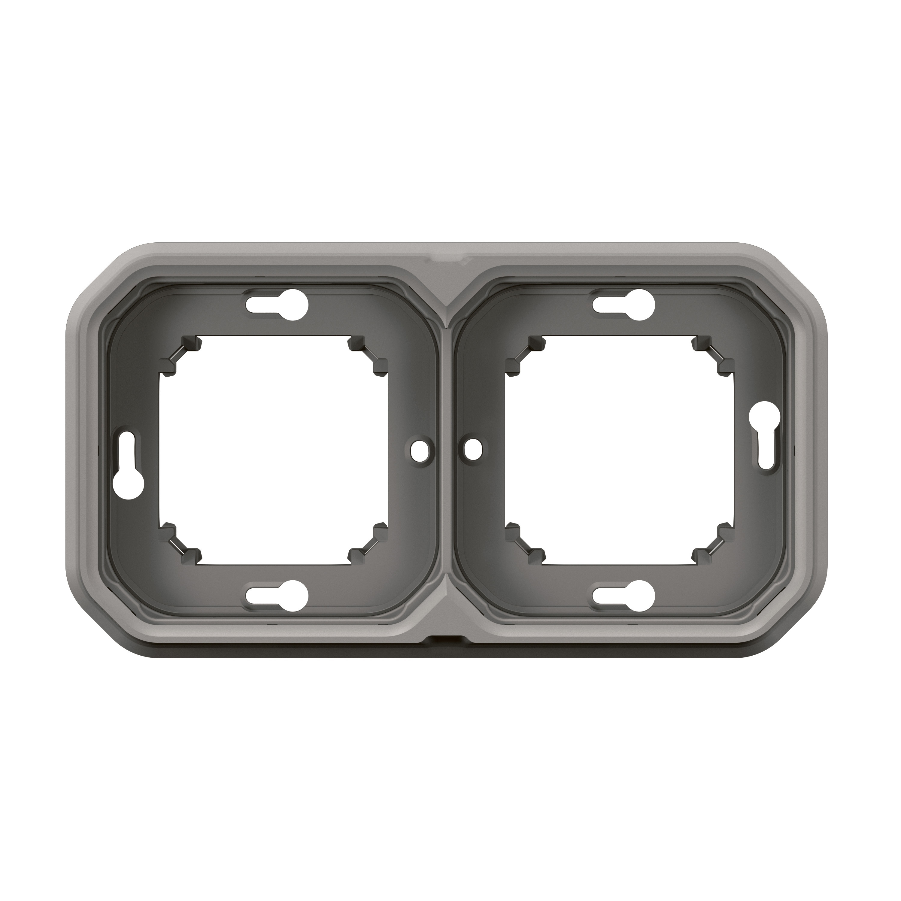 Legrand - Interrupteur / va-et-vient étanche Plexo prêt à poser saillie - 10AX - 250V - IP55 - IK08 - Gris - Réf : 069711L