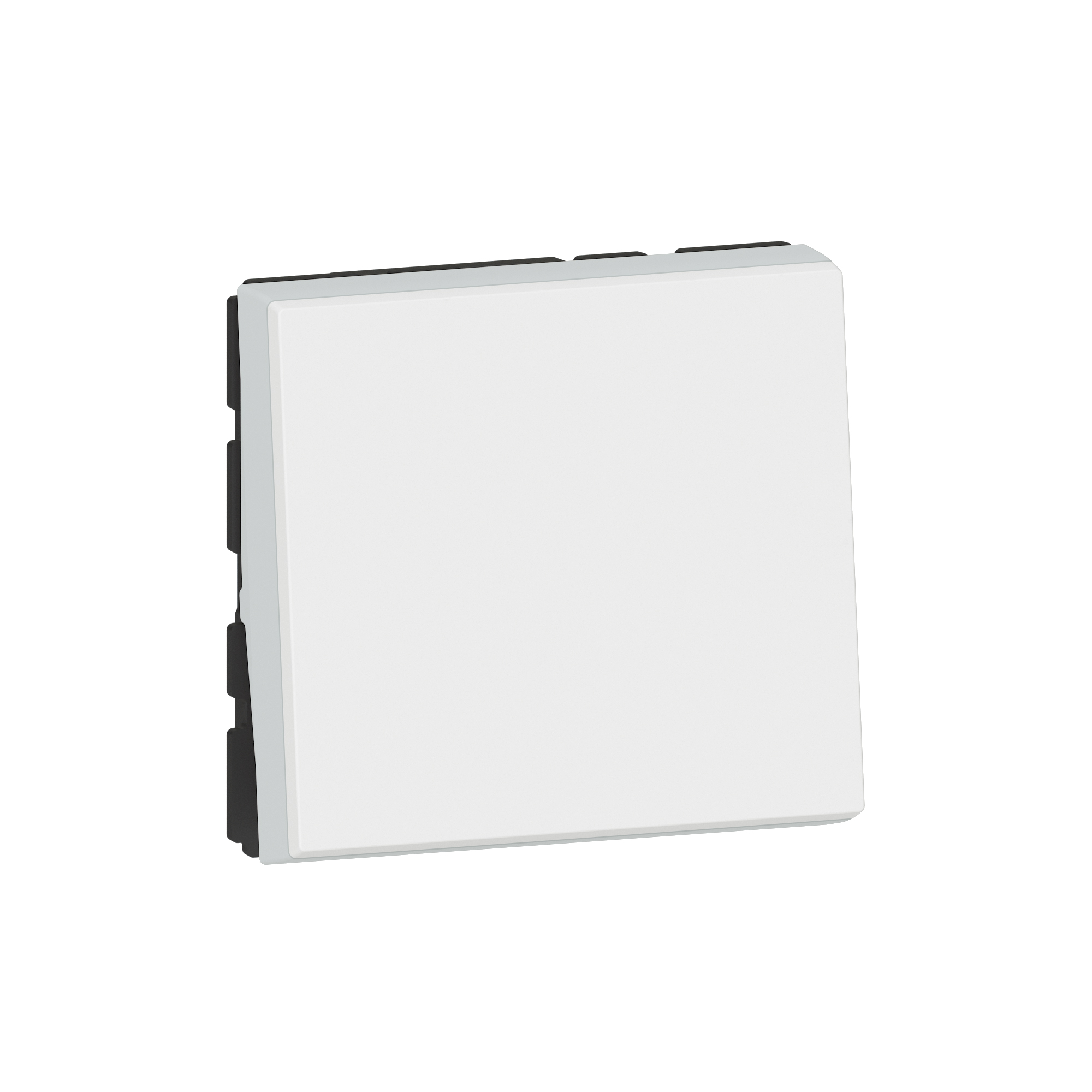 Legrand Interrupteur ou va-et-vient 10AX 250V~ Mosaic Easy-Led 2 modules - blanc 077011L