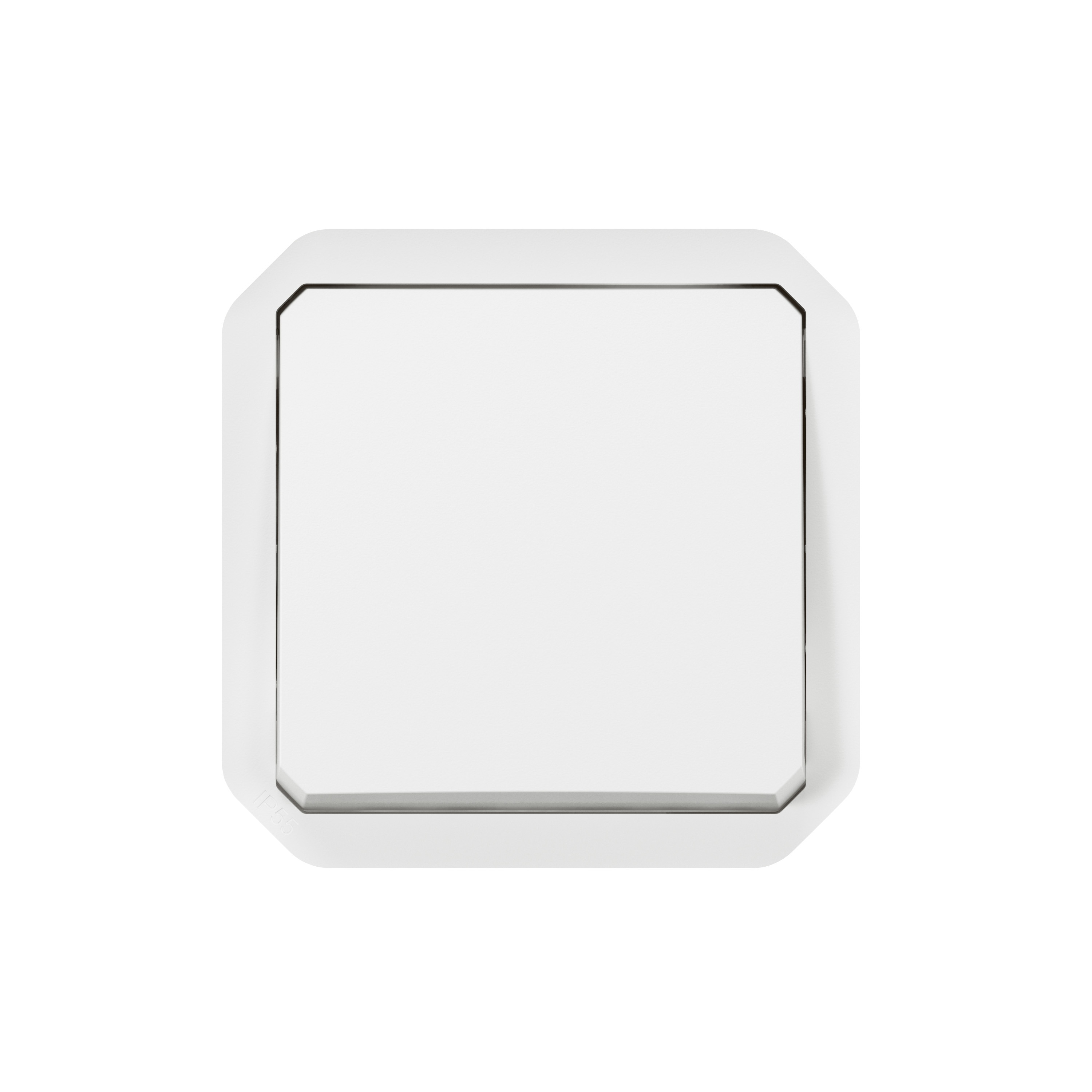 Legrand - Interrupteur / va-et-vient étanche Plexo prêt à poser saillie - 10AX - 250V - IP55 - IK08 - Gris - Réf : 069711L