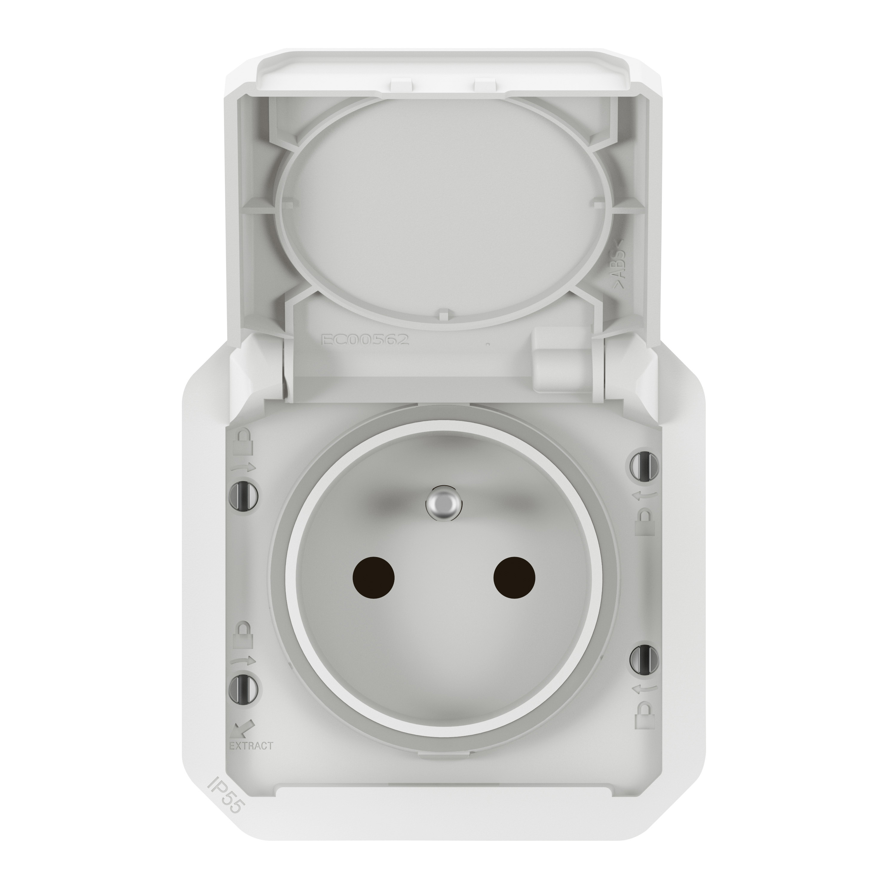 Legrand - Interrupteur / va-et-vient étanche Plexo prêt à poser saillie - 10AX - 250V - IP55 - IK08 - Gris - Réf : 069711L