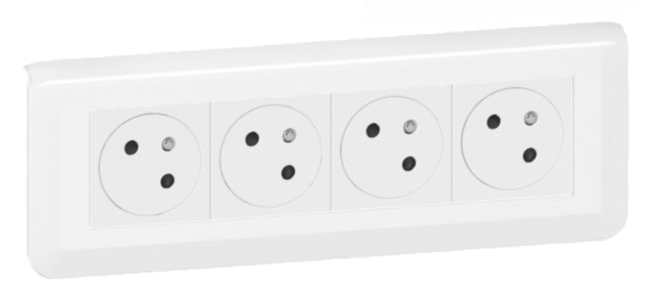 Schneider Odace - Prise de courant - 2P+T 16A - 250V - s520059